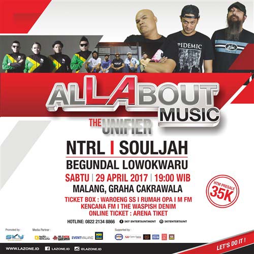 Musik Reggae Souljah Hadir di All About The Unifier Musik Reggae Souljah Hadir di All About The Unifier 2