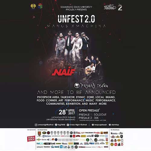 Naif Meriahkan UNFEST 2.0 Naif Meriahkan UNFEST 2.0 2
