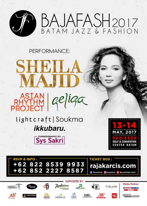 Sheila Majid Tampil di Batam Jazz and Fashion 2017 Sheila Majid Tampil di Batam Jazz and Fashion 2017
