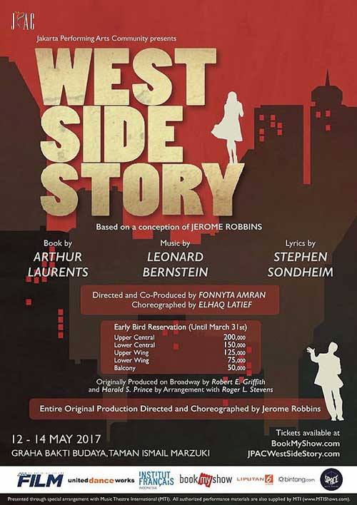 Teater Musikal West Side Story di Graha Bhakti Budaya Teater Musikal West Side Story