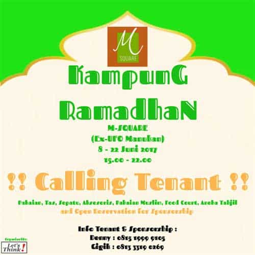 Ada Akustik Performance di Kampung Ramadhan Kampung Ramadhan