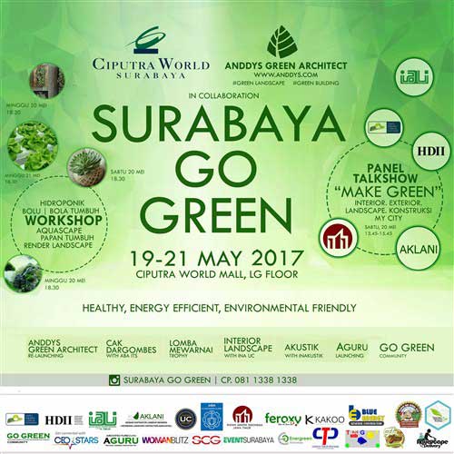Akustik Bersama Inakustik di Surabaya Go Green 2017 Surabaya Go Green 2017