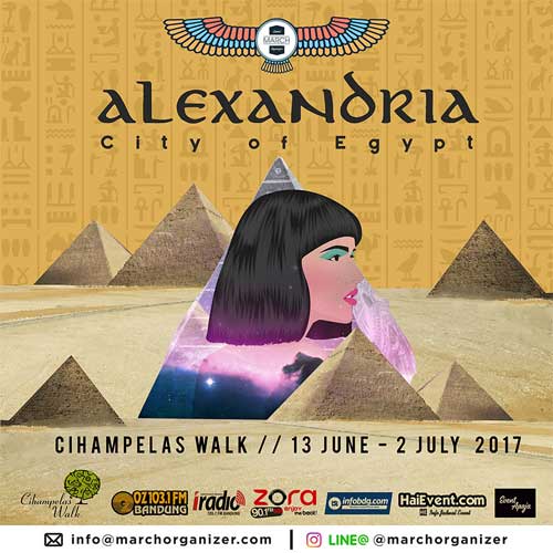 Alexandria “City of Egypt” di Cihampelas Walk Bandung Alexandria “City of Egypt”