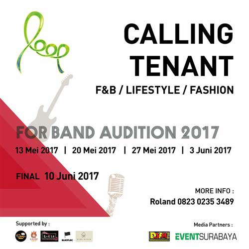 Band Auditions di Loop Graha Festival Band Auditions Loop Graha Festival