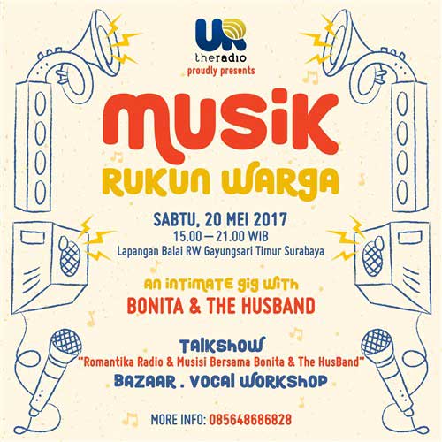 Vocal & Music Workshop Bersama Bonita & The HusBand Musik Rukun Warga