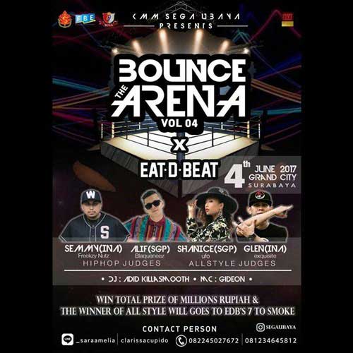 DJ Adid Killa Smooth Meriahkan Bounce the Arena Bounce the Arena