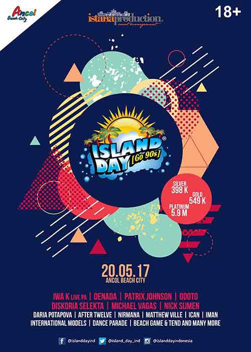 Denada Ramaikan Island Day di Ancol Beach City Denada Ramaikan Island Day di Ancol Beach City