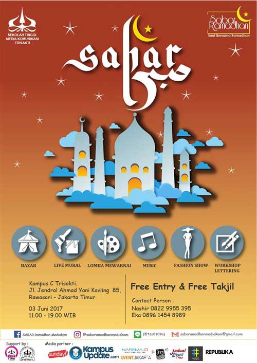 Festival Ramadhan SABAR Sajikan Live Music & Bazaar Festival Ramadhan SABAR