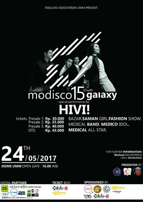 Hivi! Meriahkan Modisco 15 with Galaxy Modisco 15 with Galaxy