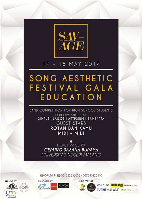 Kompetisi Band Song Aesthetic Festival Gala Education Song Aesthetic Festival Gala Education (Savage)