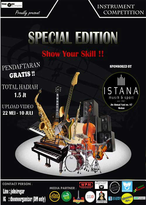 Kompetisi Instrument Musik di Show Your Skill Special Edition “Show Your Skill”
