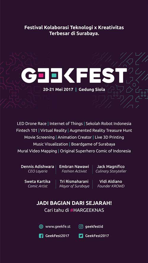 Music Visualization di GEEKFEST 2017 GEEKFEST 2017