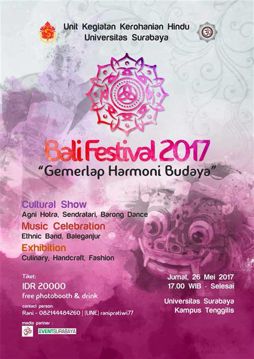 Meriahnya Music Celebration di Bali Festival 2017 Bali Festival 2017