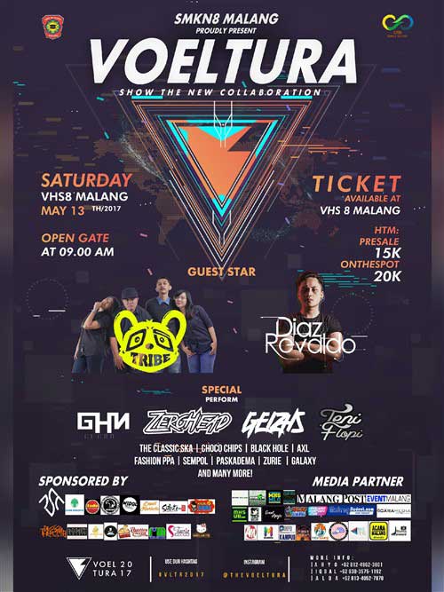 O’S Tribe & DJ Diaz Revaldo Meriahkan The Voeltura 2017 The Voeltura 2017