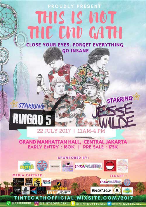 Ringgo 5 & Jesse Wilde Tampil di This Is Not The End Gath This Is Not The End Gath