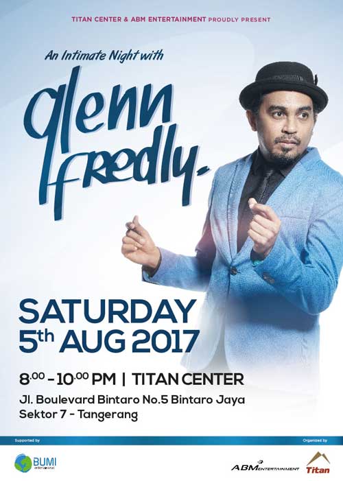 An Intimate Night With Glenn Fredly di Titan Center An Intimate Night With Glenn Fredly