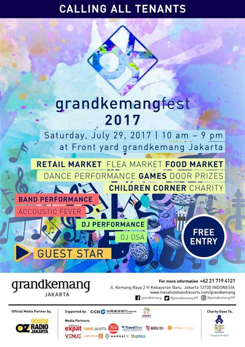 Grandkemangfest 2017 Hadirkan Accoustic Fever Grandkemangfest 2017