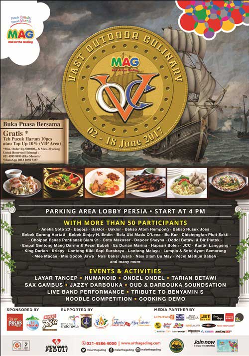 Jazzy Darbouka Meriahkan Vast Outdoor Culinary Vast Outdoor Culinary