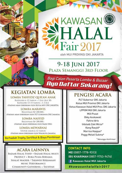 Music Performance Hibur di Kawasan Halal Fair 2017 Kawasan Halal Fair 2017