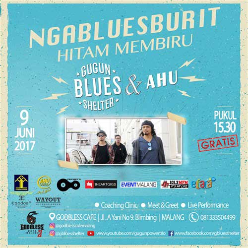 Ngabluesburit Hitam Membiru Bersama Gugun Blues Shelter Ngabluesburit Hitam Membiru