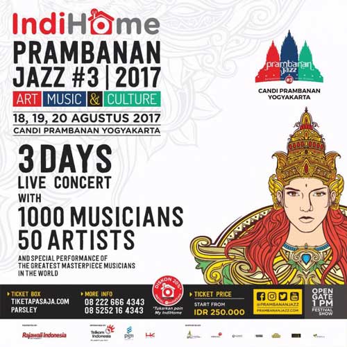 Pagelaran Musik Prambanan Jazz #3 2017 Prambanan Jazz #3 2017