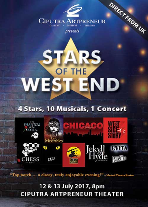 Stars of The West End Live in Jakarta Stars of The West End
