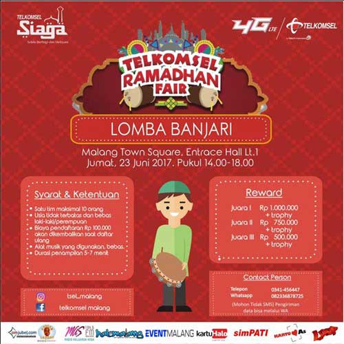 Telkomsel Ramadhan Fair Gelar Lomba Musik Patrol Telkomsel Ramadhan Fair