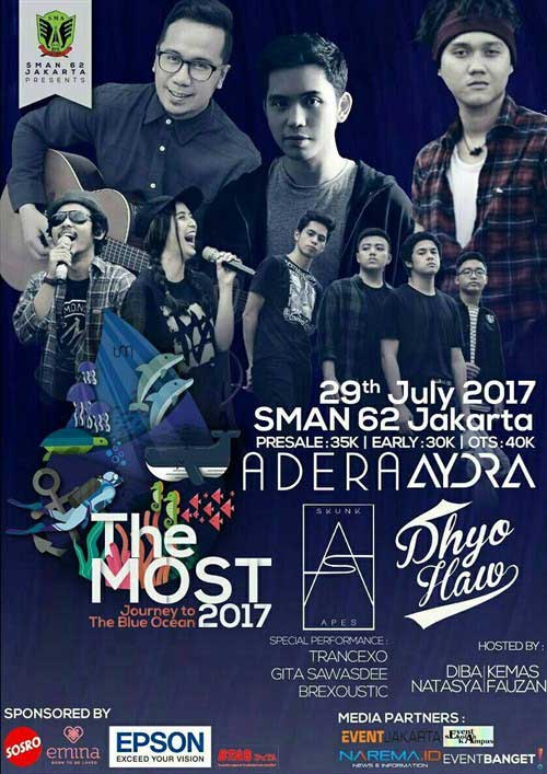 Adera Bintang Tamu Journey to The Blue Ocean 2017 Journey to The Blue Ocean 2017