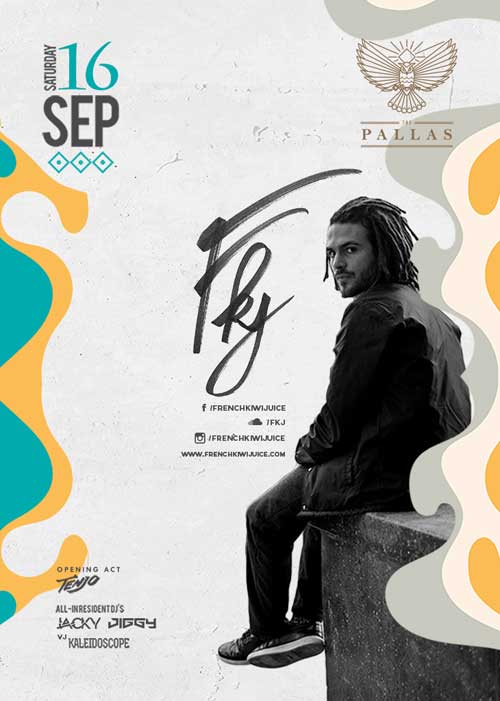 Aksi Panggung French Kiwi Juice di The Pallas French Kiwi Juice Live at Jakarta