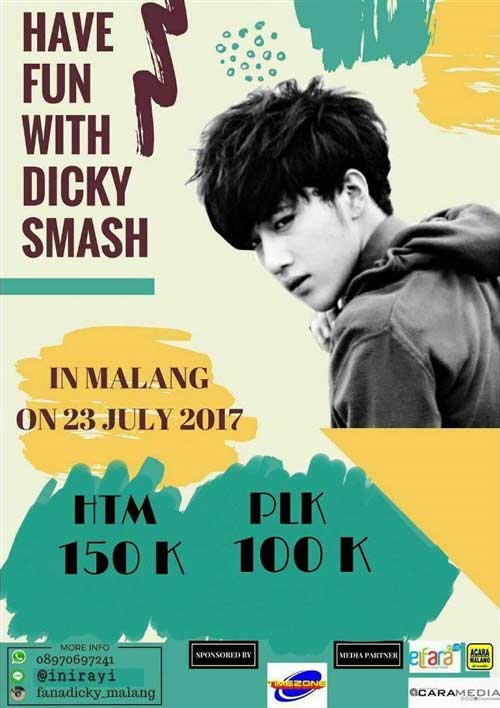 Buat Fans SM*SH, Yuk Have Fun With Dicky Smash! Have Fun With Dicky Smash