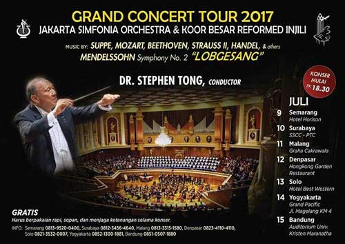 Grand Concert Tour 2017 di Graha Cakrawala Malang Grand Concert Tour 2017