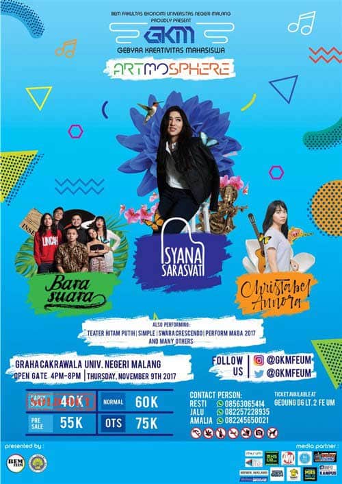 Isyana Sarasvati Bintang Tamu GKM Artmosphere GKM Artmosphere