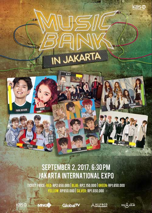 Konser Music Bank in Jakarta 2017 di JIEXPO Kemayoran Music Bank in Jakarta 2017