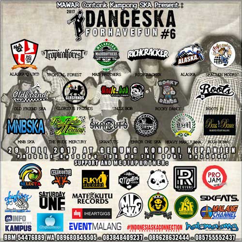 Musik SKA di Danceska For Have Fun #6 Danceska For Have Fun #6