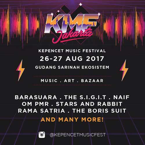 NAIF & The Sigit Tampil di Kepencet Music Festival Kepencet Music Festival
