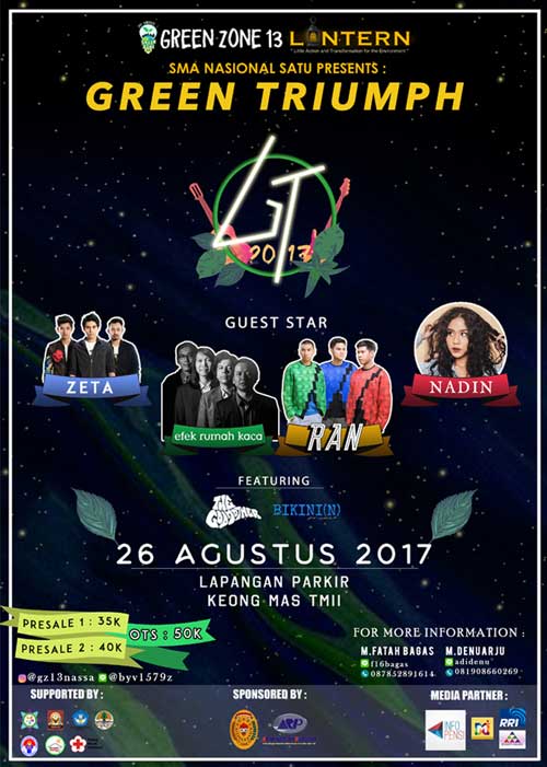 RAN Ramaikan Pensi Green Triumph Pensi Green Triumph