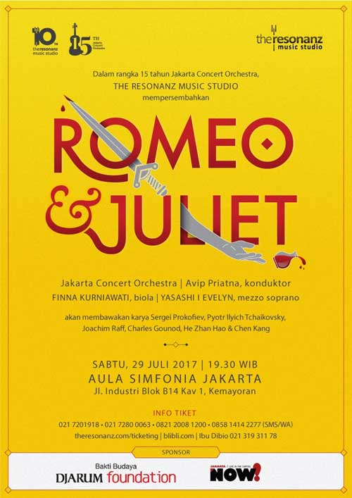 Romeo & Juliet Persembahan The Resonanz Music Studio Romeo & Juliet