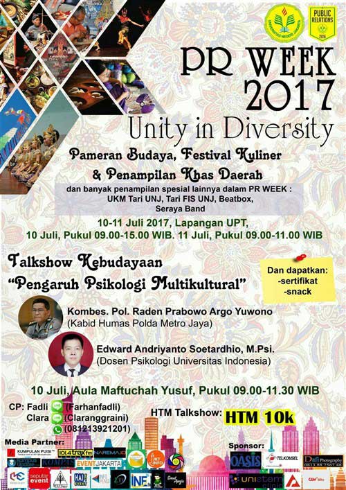 Seraya Band Hibur Pengunjung PR WEEK 2017 Unity in Diversity PR WEEK 2017 Unity in Diversity