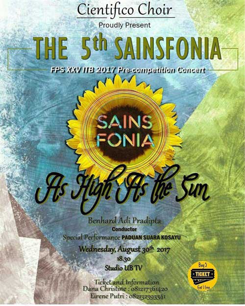The 5th Sainsfonia Persembahan Cientifico Choir The 5th Sainsfonia