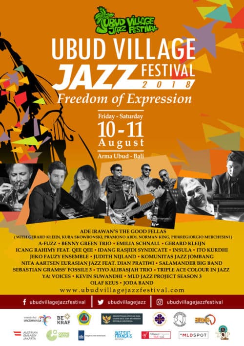 Ubud Village Jazz Festival 2018 Siap Digelar Ubud Village Jazz Festival 2018
