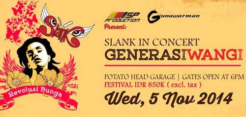 SLANK KONSER REVOLUSI BUNGA GENERASI WANGI new