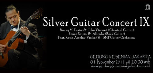 Silver Guitar Concert IX Silver Guitar IX 001 New