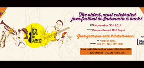 The 37th Jazz Goes To Campus “The Ultimate Jazzperience” jazz to campus new