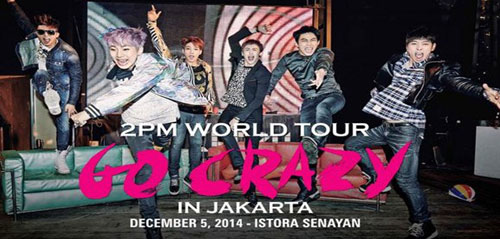 2PM World Tour 'Go Crazy' In Jakarta 2PM Go Crazy