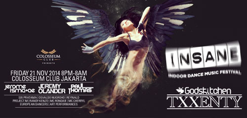INSANE Indoor Dance Music Festival insane new