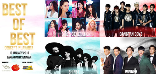 Best Of Best Concert in Jakarta best of the best1
