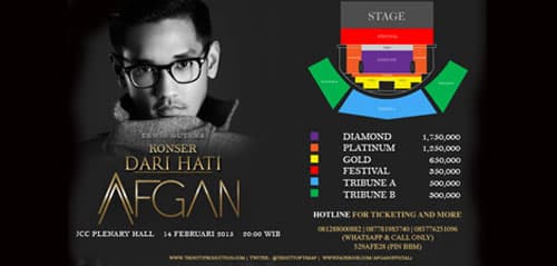 Konser Dari Hati Bersama Afgan Afgan