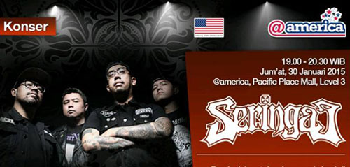Konser Musik Gratis Dari Seringai Seringai Live Performance