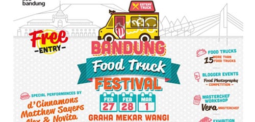 Hiburan Musik di Festival Makanan Bandung Bandung Food Truck Festival1