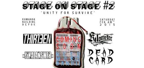 Unity For Survive Acara Musik di Depok StageOn Stage 2 Depok